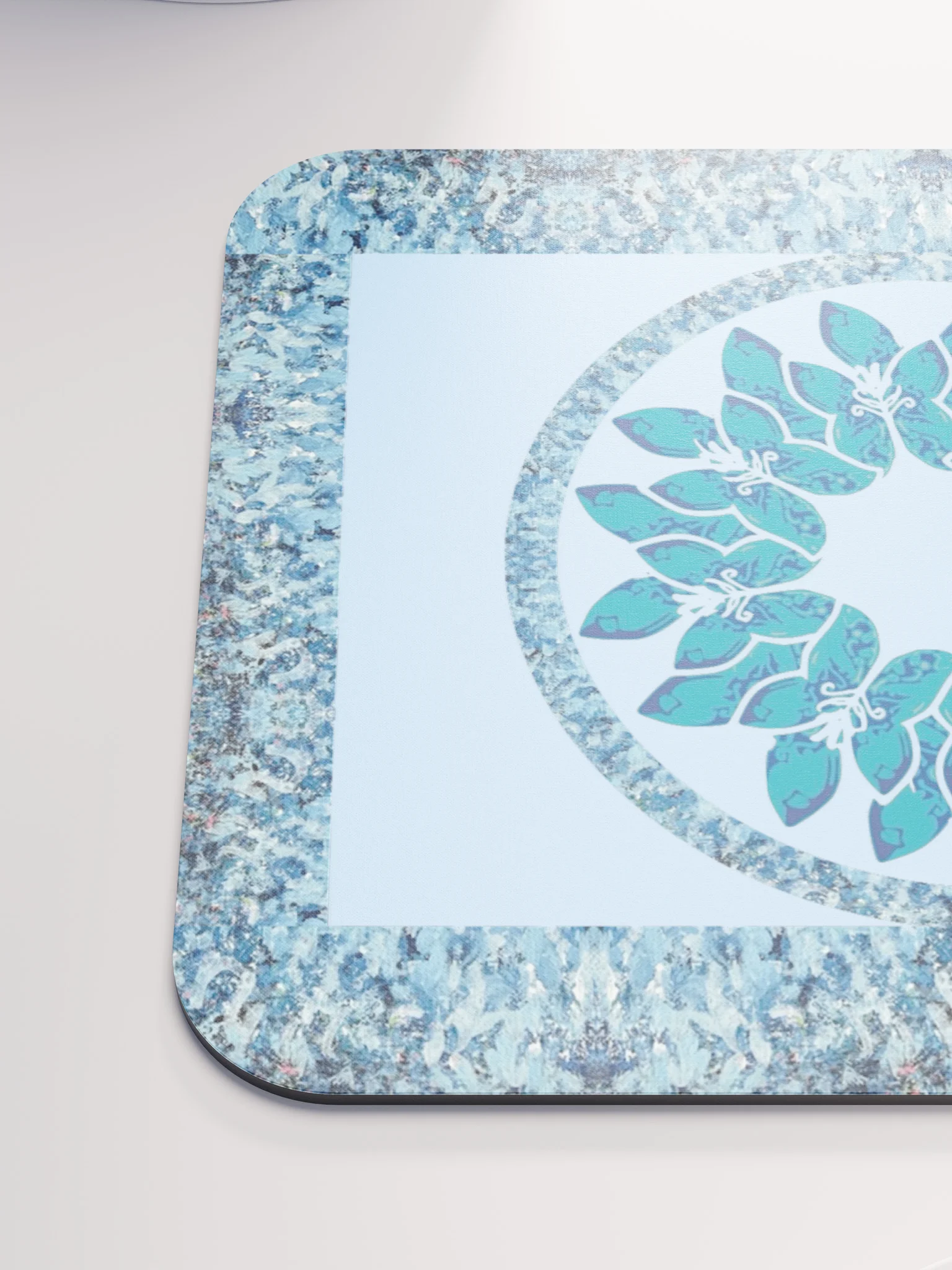 Circle Flower mouse pad product image (5)