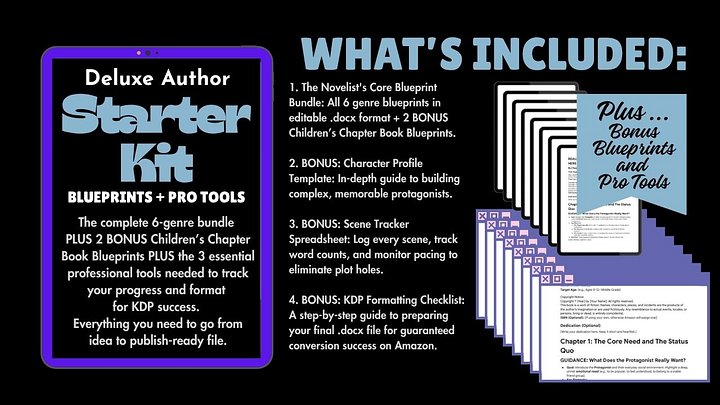 The Deluxe Author Starter Kit: Blueprints & Pro Tools product image (2)
