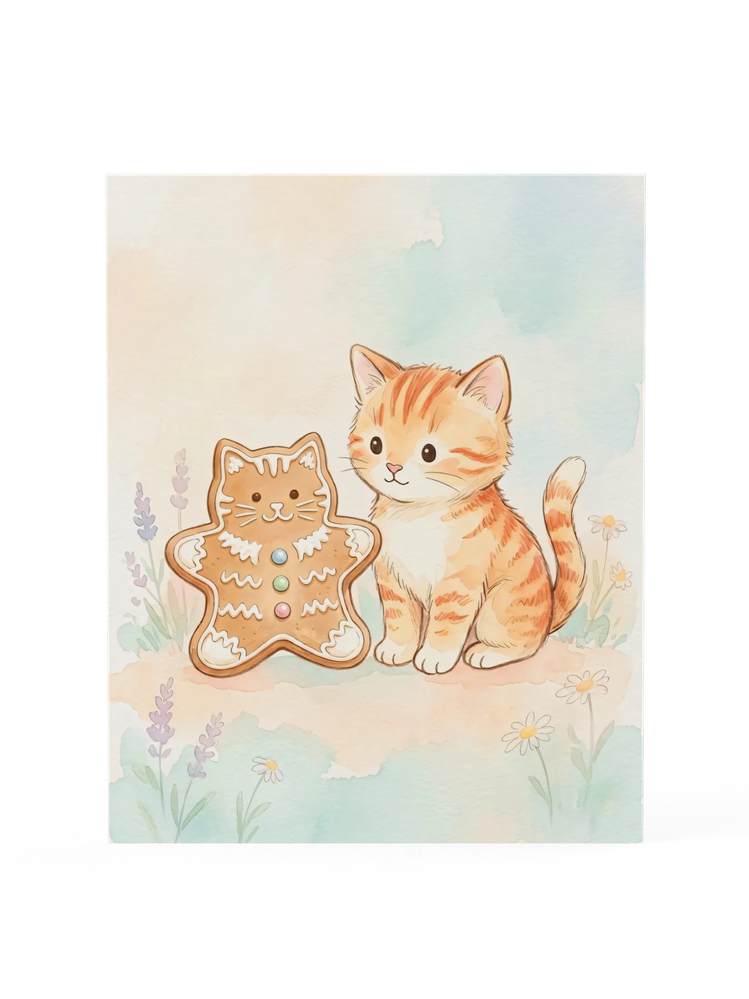 Gingerbread Kitten Poster product image (15)