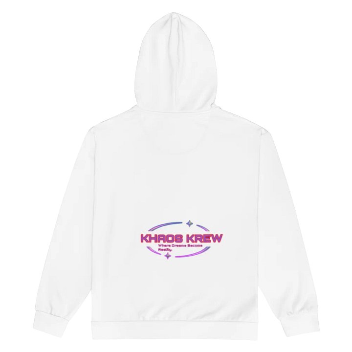 RobbinHudz Zip Hoodie White product image (2)