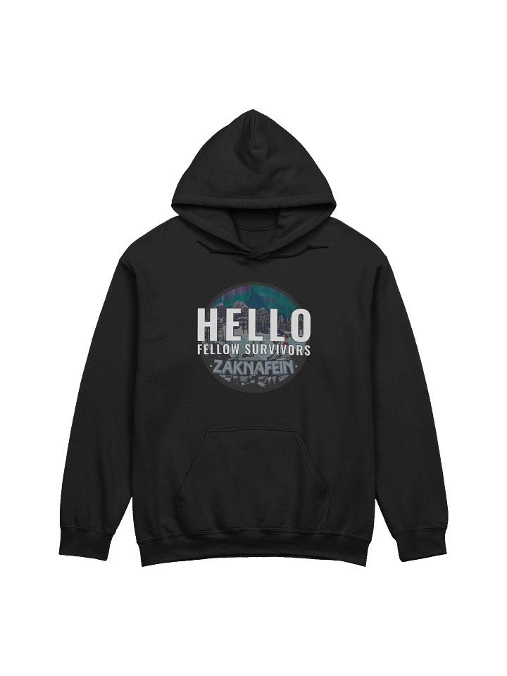 Zaknafein - "Hello Fellow Survivors" Pullover Hoodie product image (3)