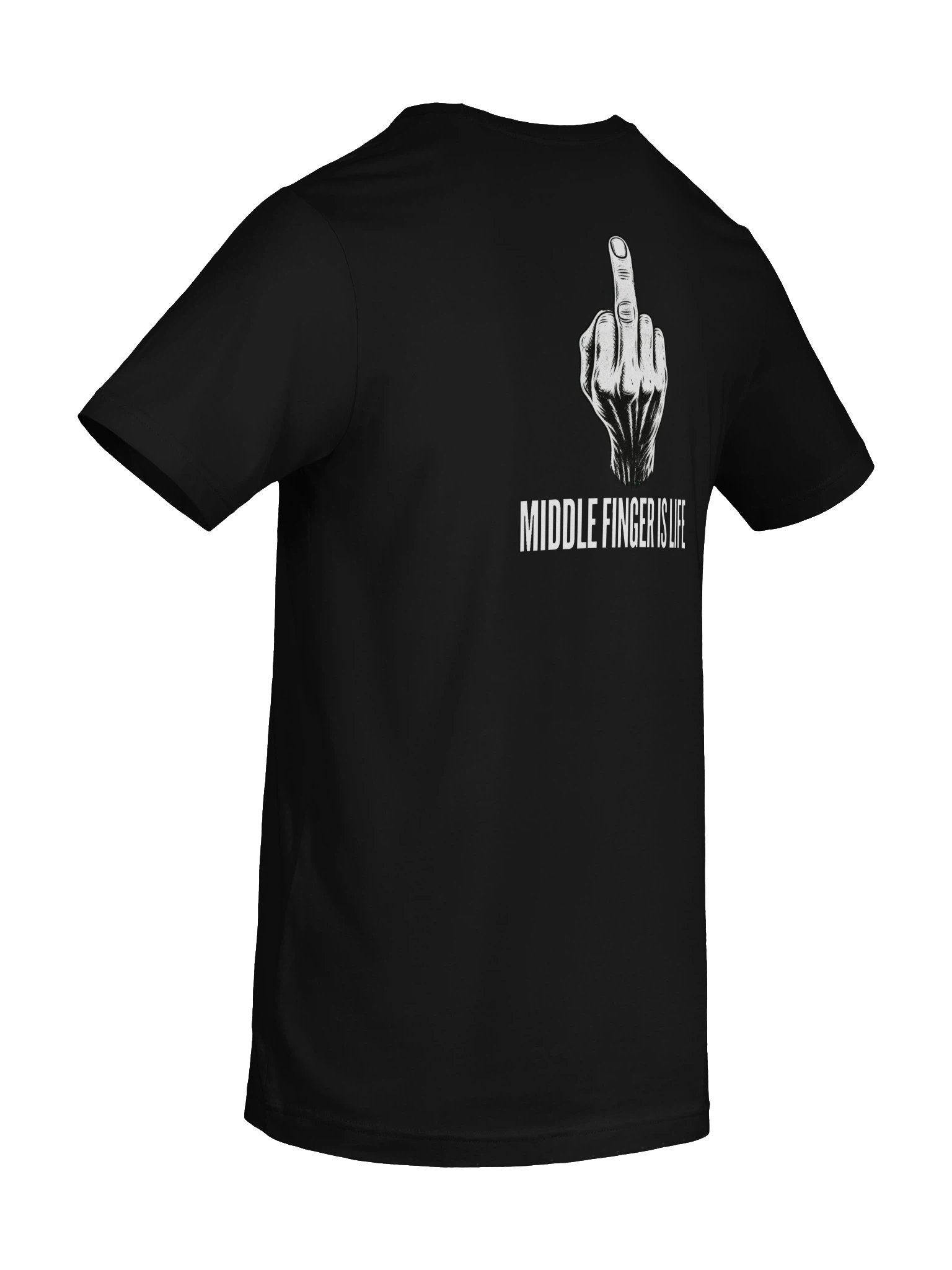 No ShopCo Middle Finger Is Life Tee product image (8)