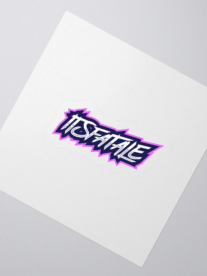 itsFatale Purple Outline Decal product image (7)