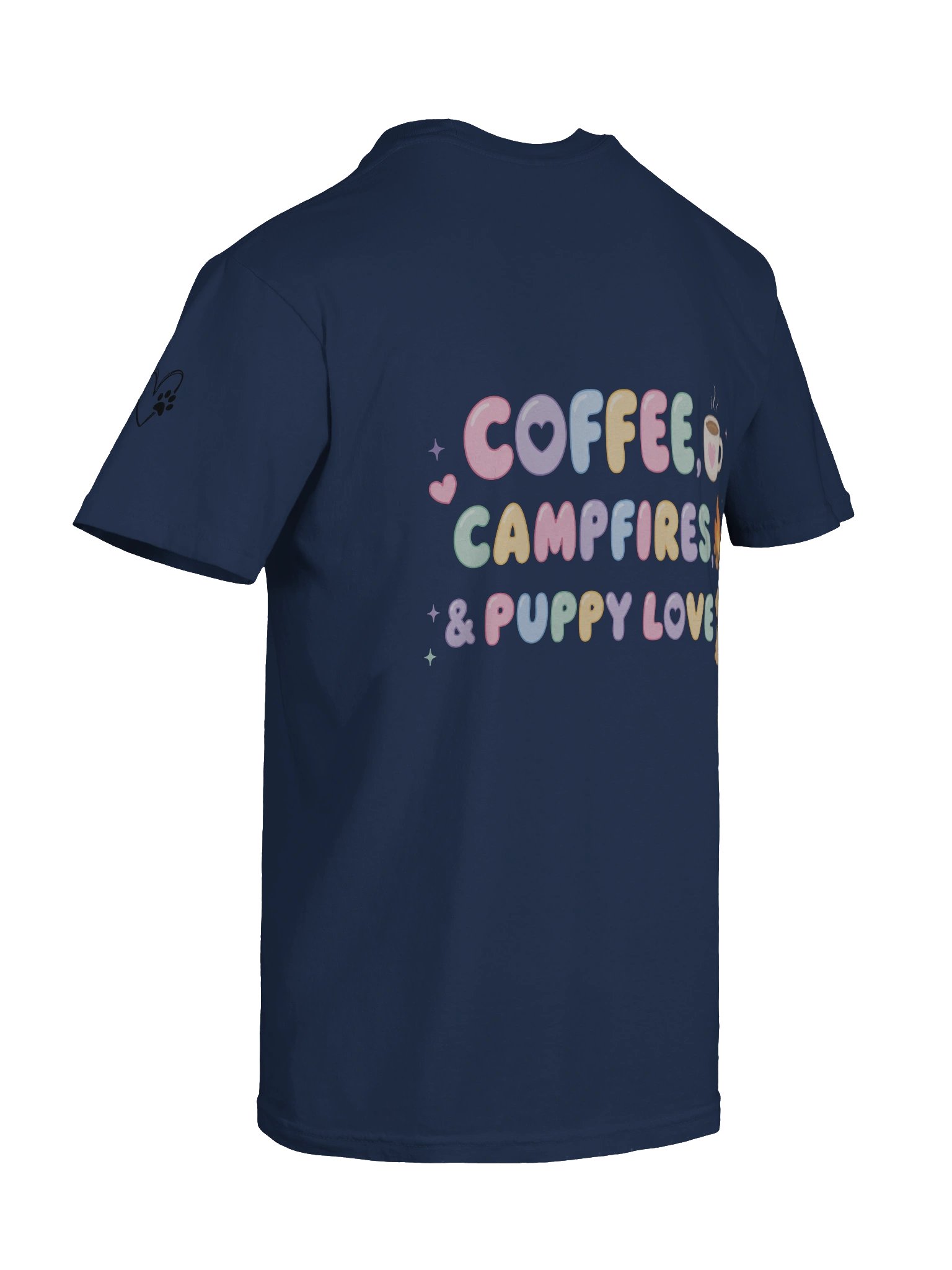 Coffee, Campfires & Dog Mom Things Tee 🐾☕🏕️ product image (56)