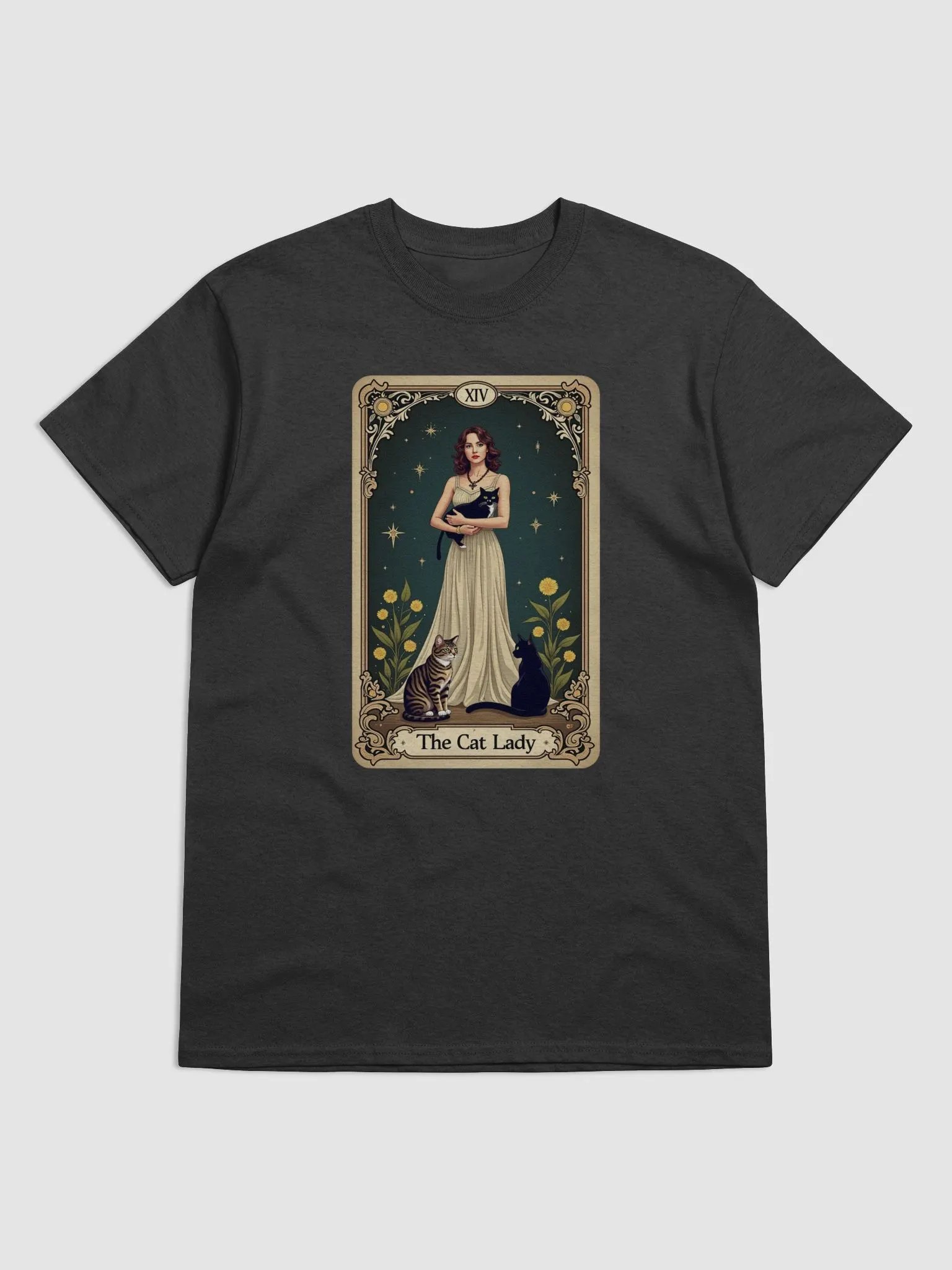 The Cat Lady Tarot Card - Mystical Art for Cat and Tarot Lovers product image (3)