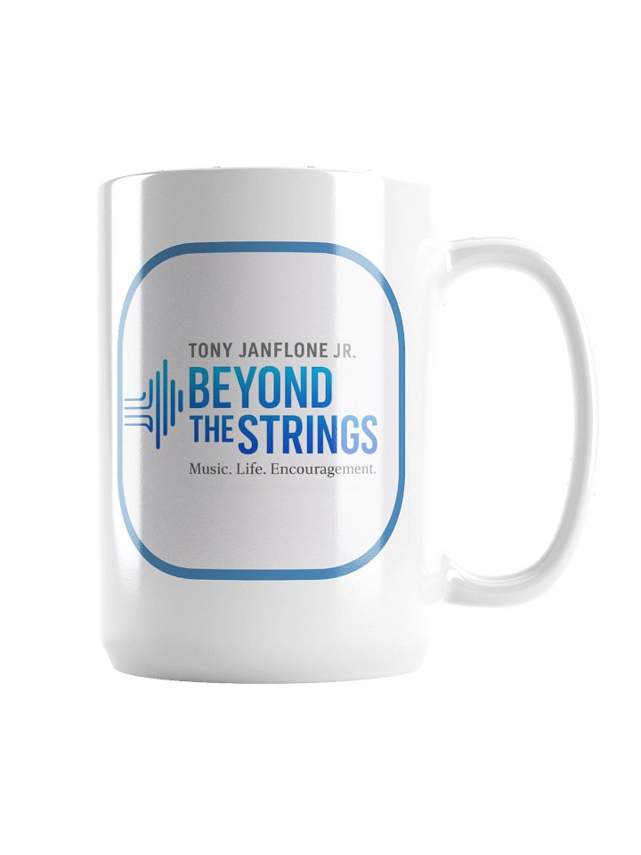 Beyond the Strings – Proverbs 4:25 Mug WHITE product image (1)
