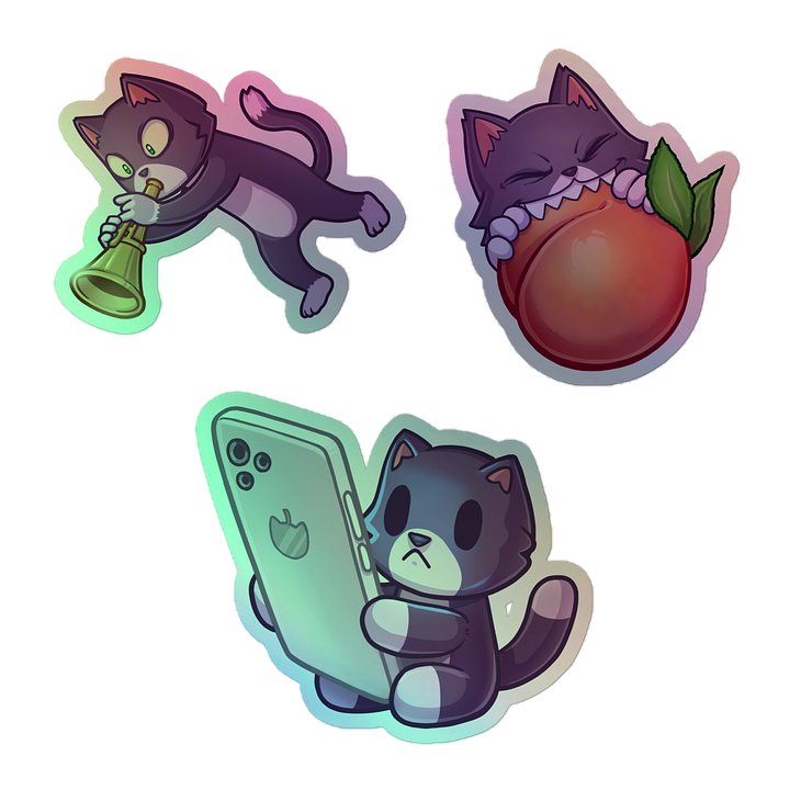 Salem Cat Sticker Sheet 04 product image (1)