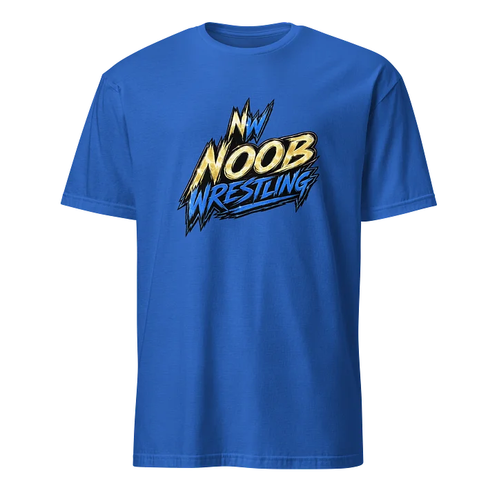 NOOB WRESTLING T-SHIRT BLUE product image (1)