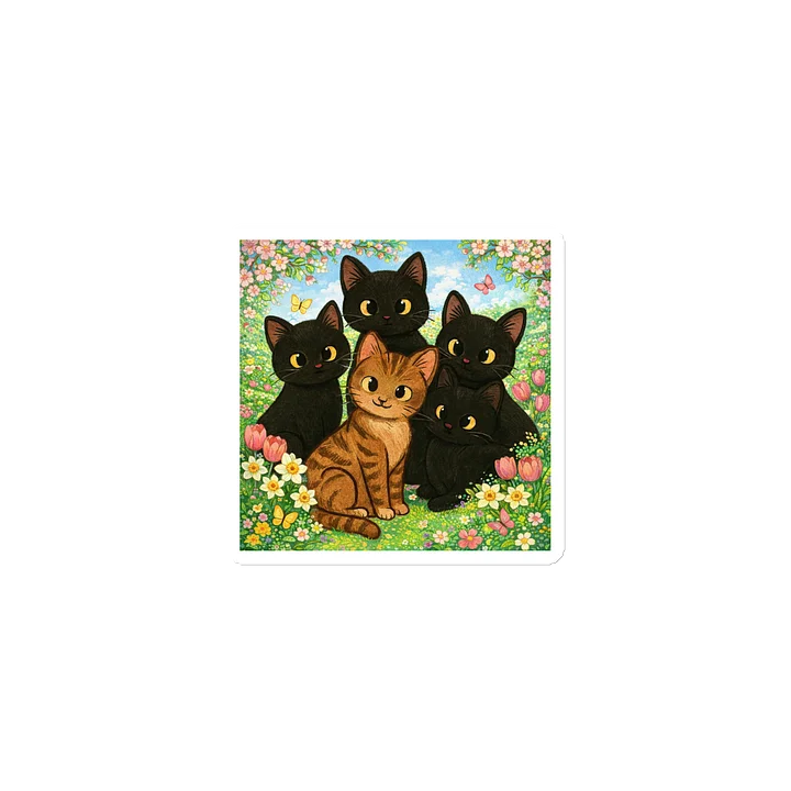 Cat brigade Spring Magnet Set product image (1)