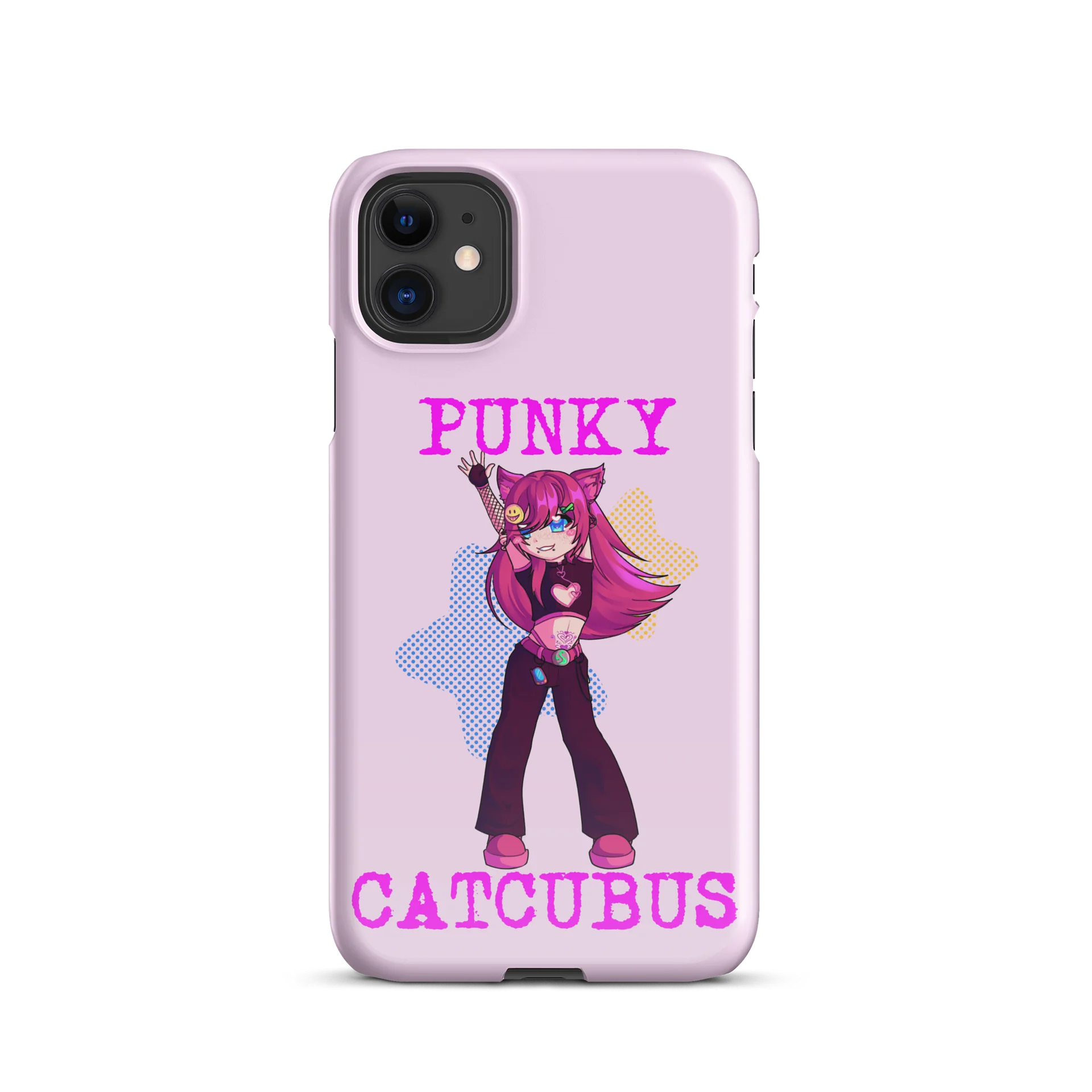 Punky Catcubus Snap On Shell (iPhone) product image (2)
