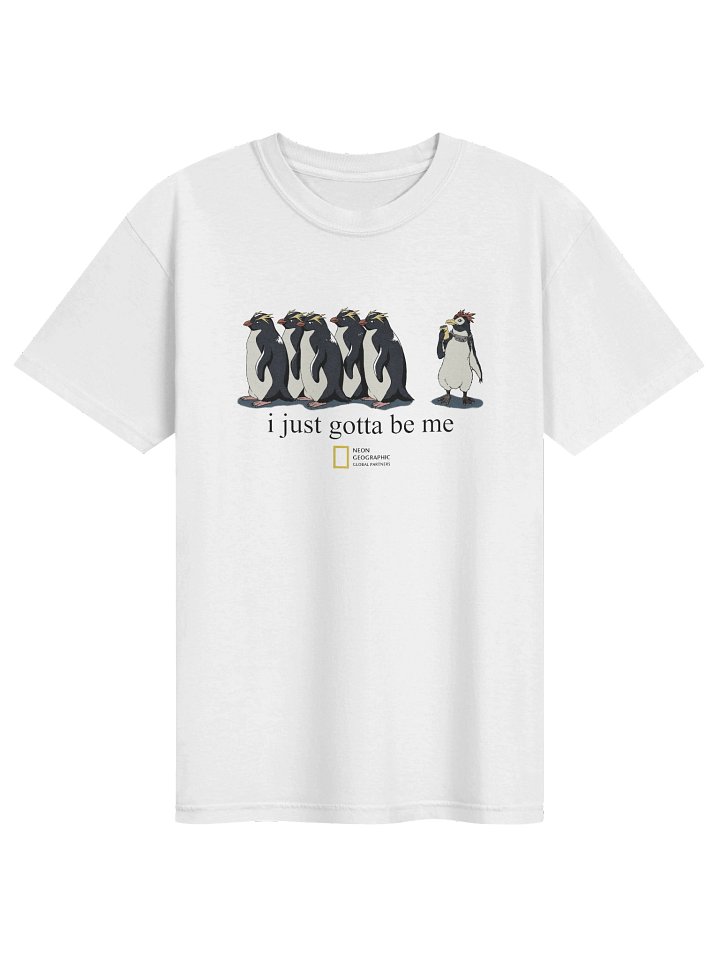 I JUST GOTTA BE ME - T-shirt. white vers. product image (1)