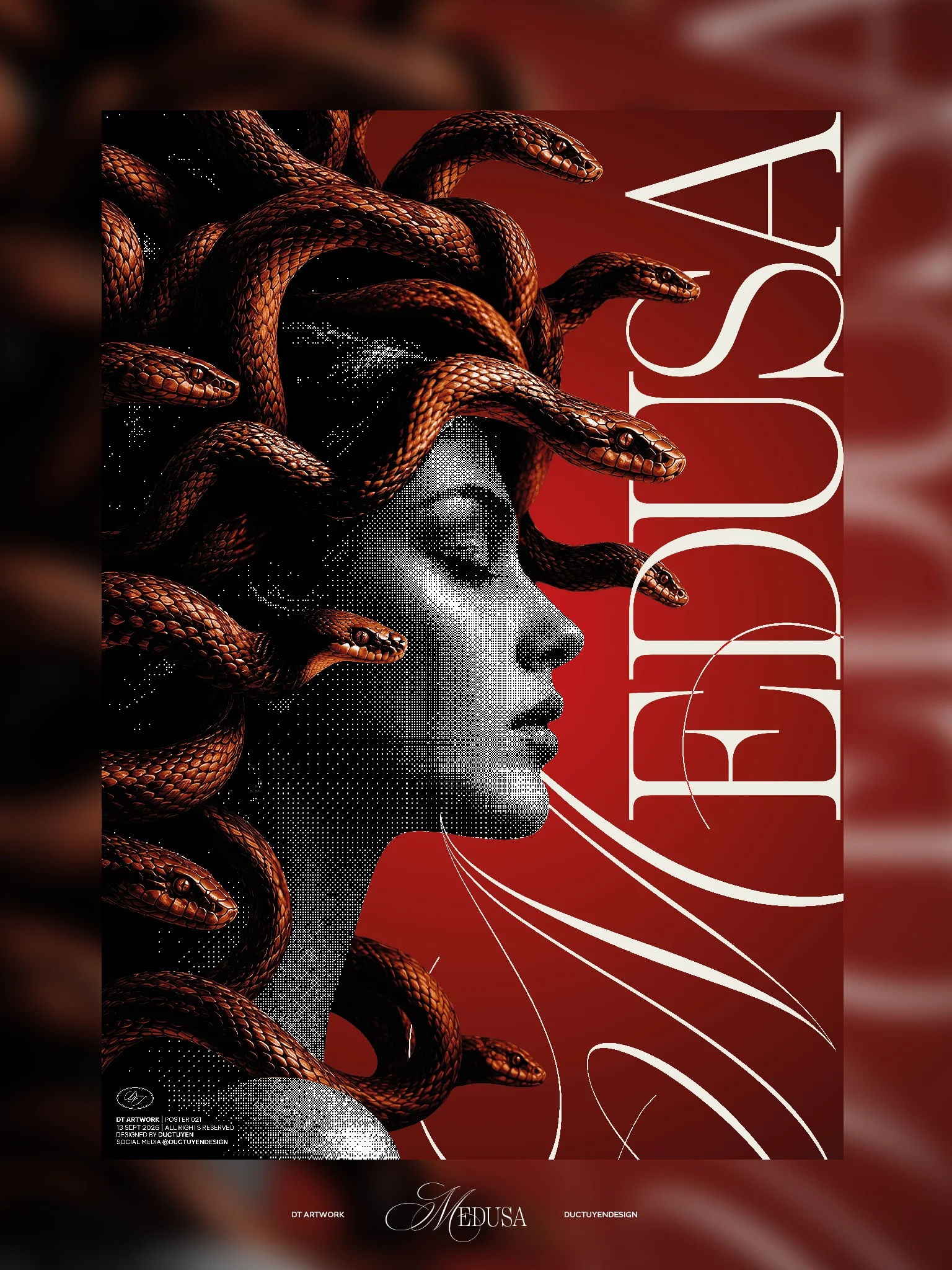 "MEDUSA" Framed Poster product image (5)