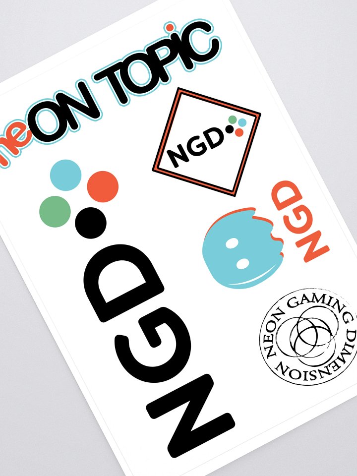 Neon Gaming Dimension - Decal Pack product image (1)