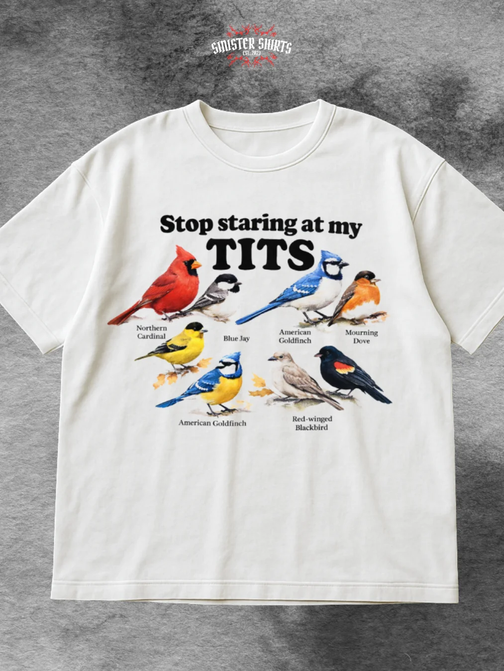 Stop Staring At My Tits Shirt product image (1)