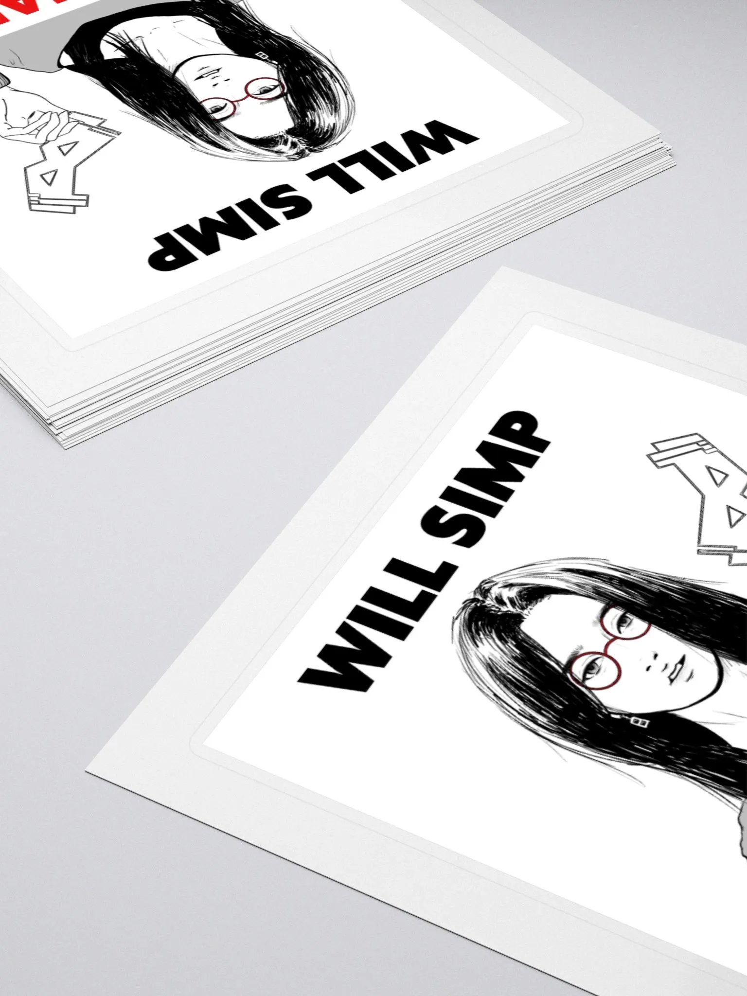 will simp for cearka sticker product image (4)