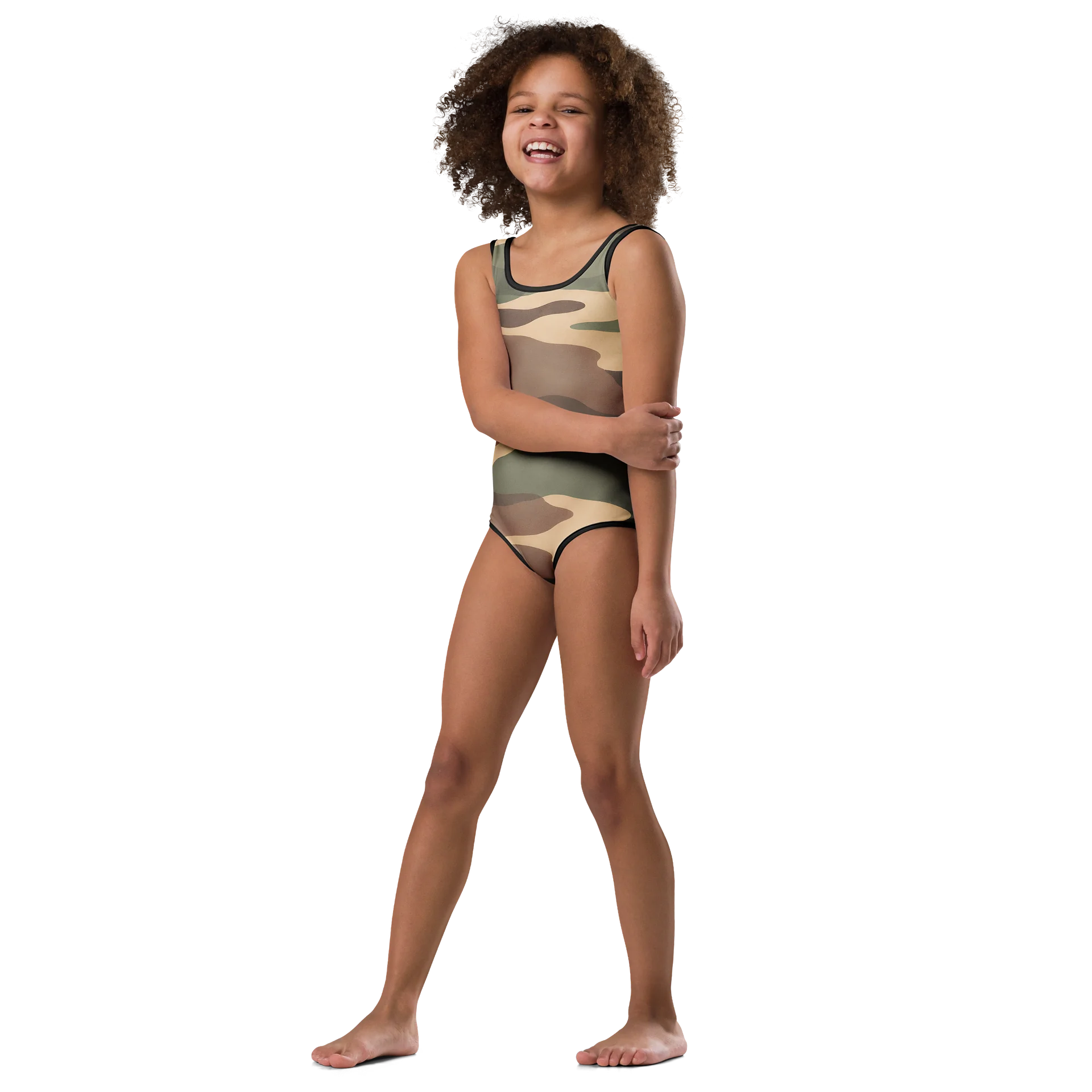 Untamed Terrain — Kids One-Piece Swimsuit product image (4)