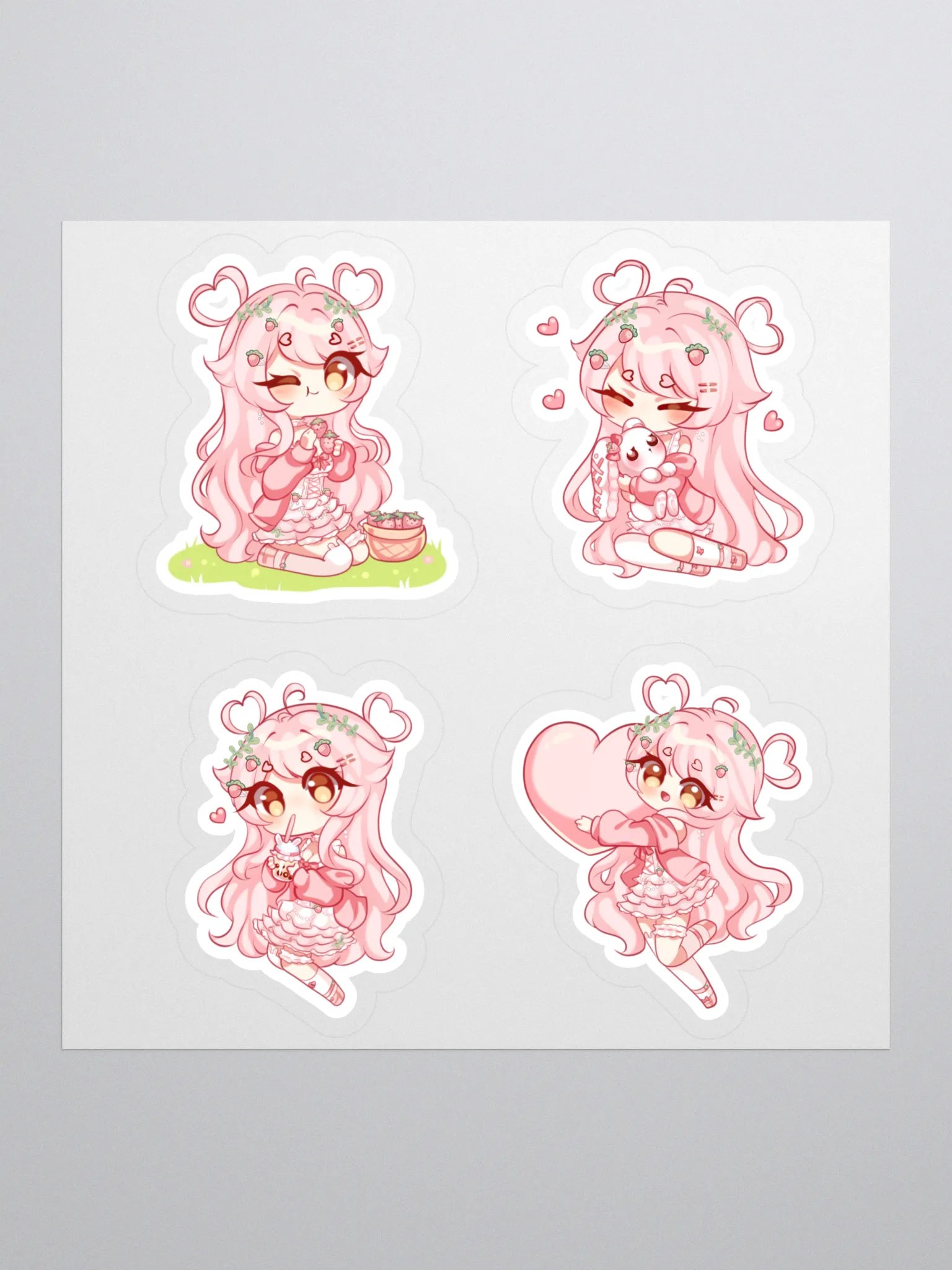 Pixy's Chibi Sticker Set product image (1)