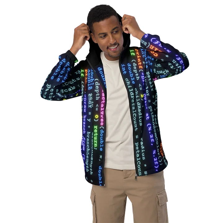 Computer Programming in C (zip up windbreaker) product image (1)
