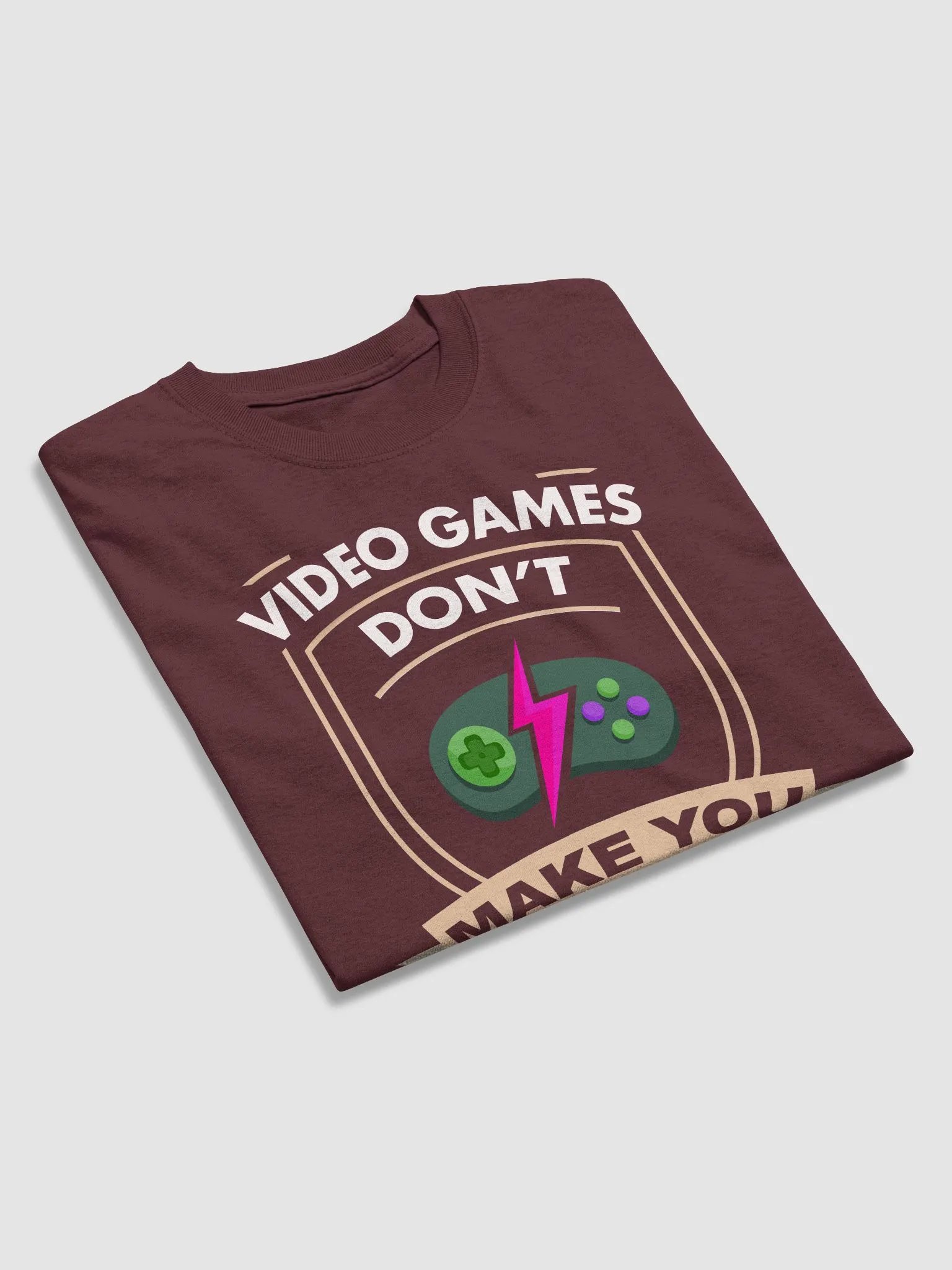 Video Games Dont make you Violent. Lag does~ Gildan Heavyweight T-Shirt product image (37)