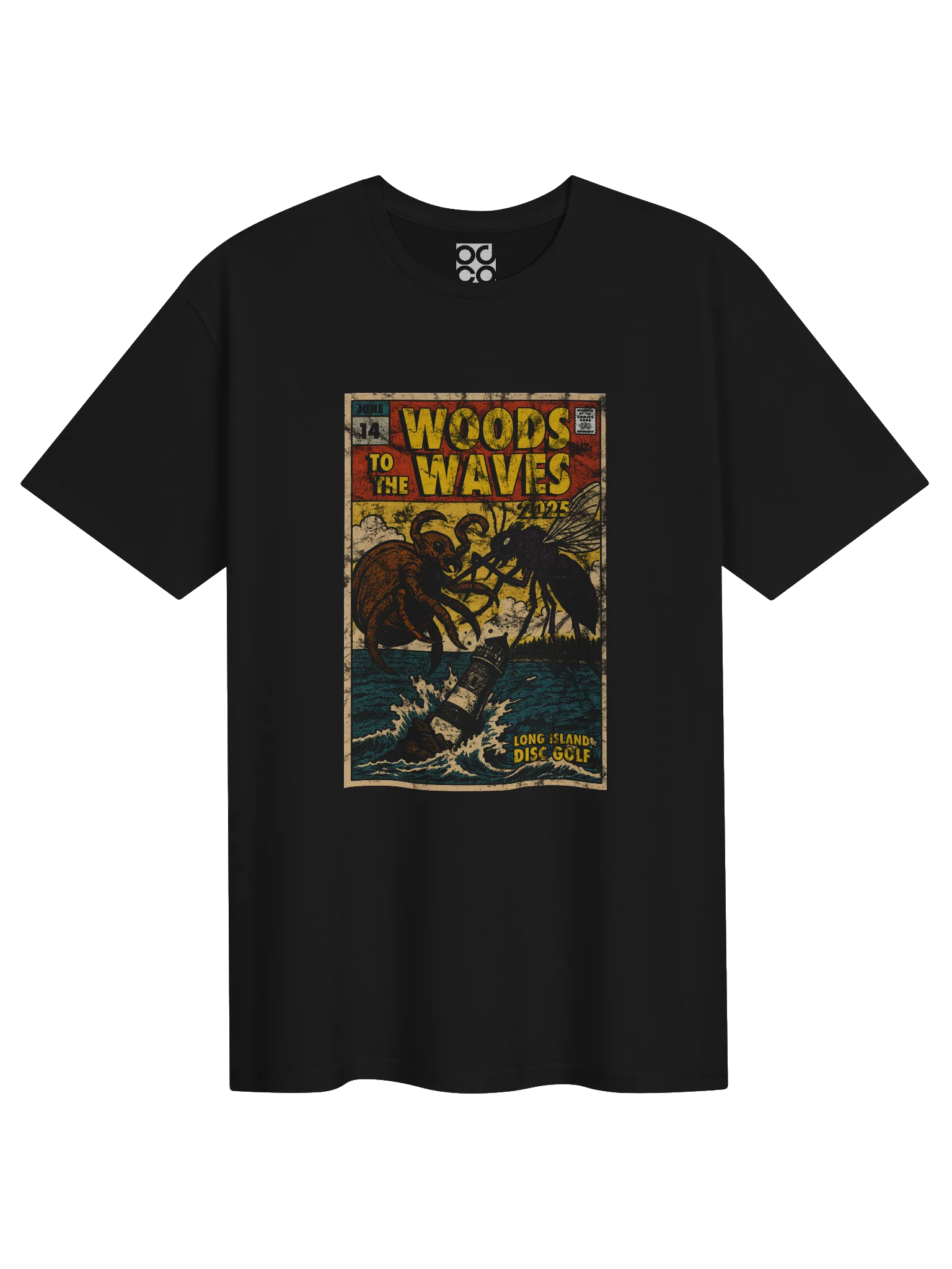Woods to Waves 2025 – T-Shirt product image (2)