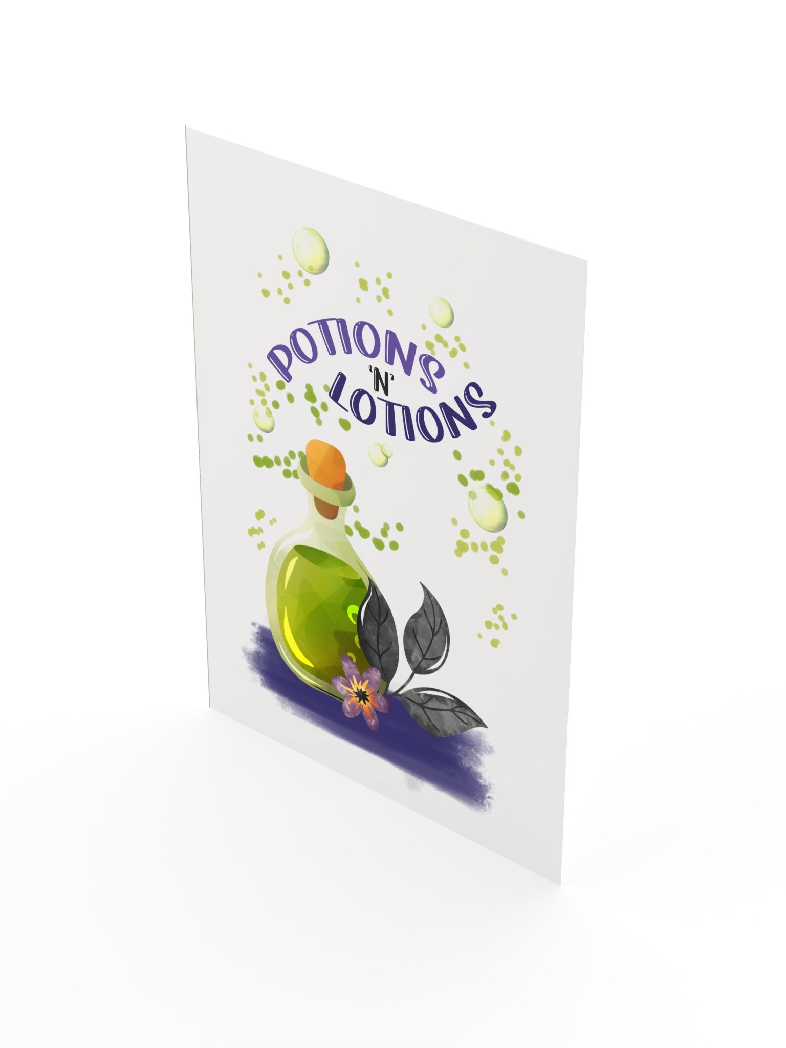 Potions and Lotions Halloween Print product image (4)