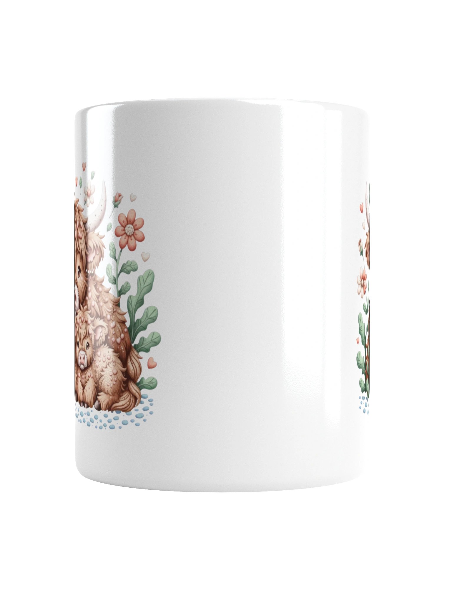 Highland Cow Mama Love Coffee Mug product image (6)