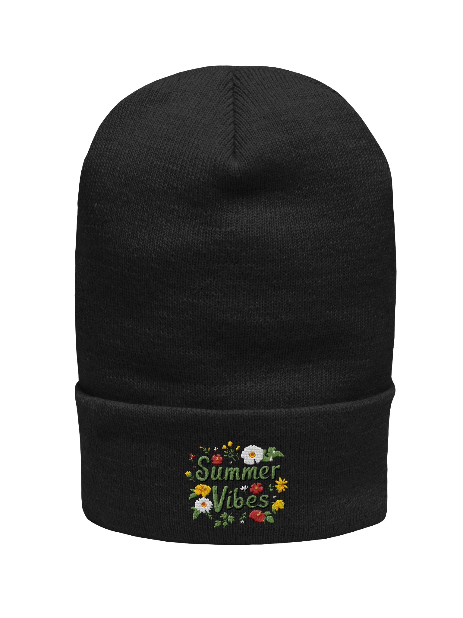 Summer Vibes Yupoong Cuffed Beanie product image (4)