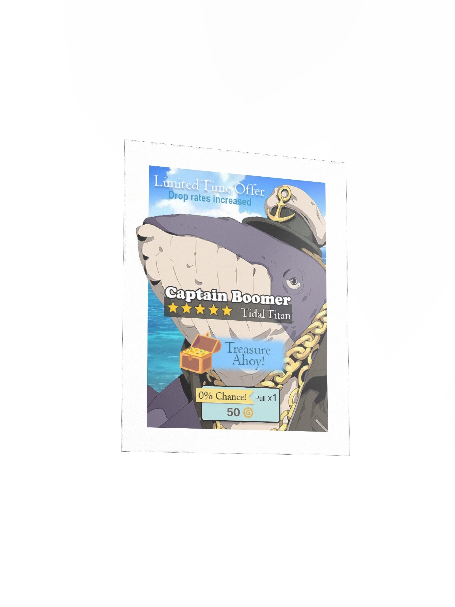 Captain Boomer Gacha Poster product image (12)
