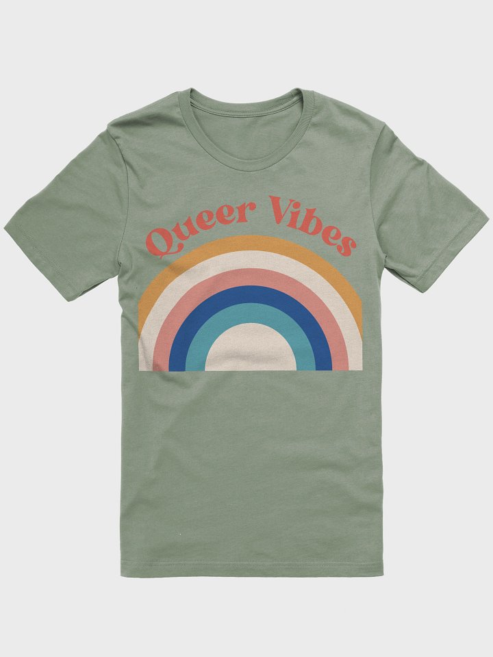 Queer Vibes tee product image (2)
