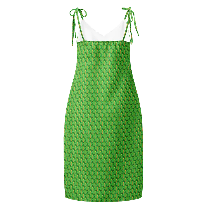 Tropical Breeze Tie-Strap Midi Chiffon Dress product image (2)