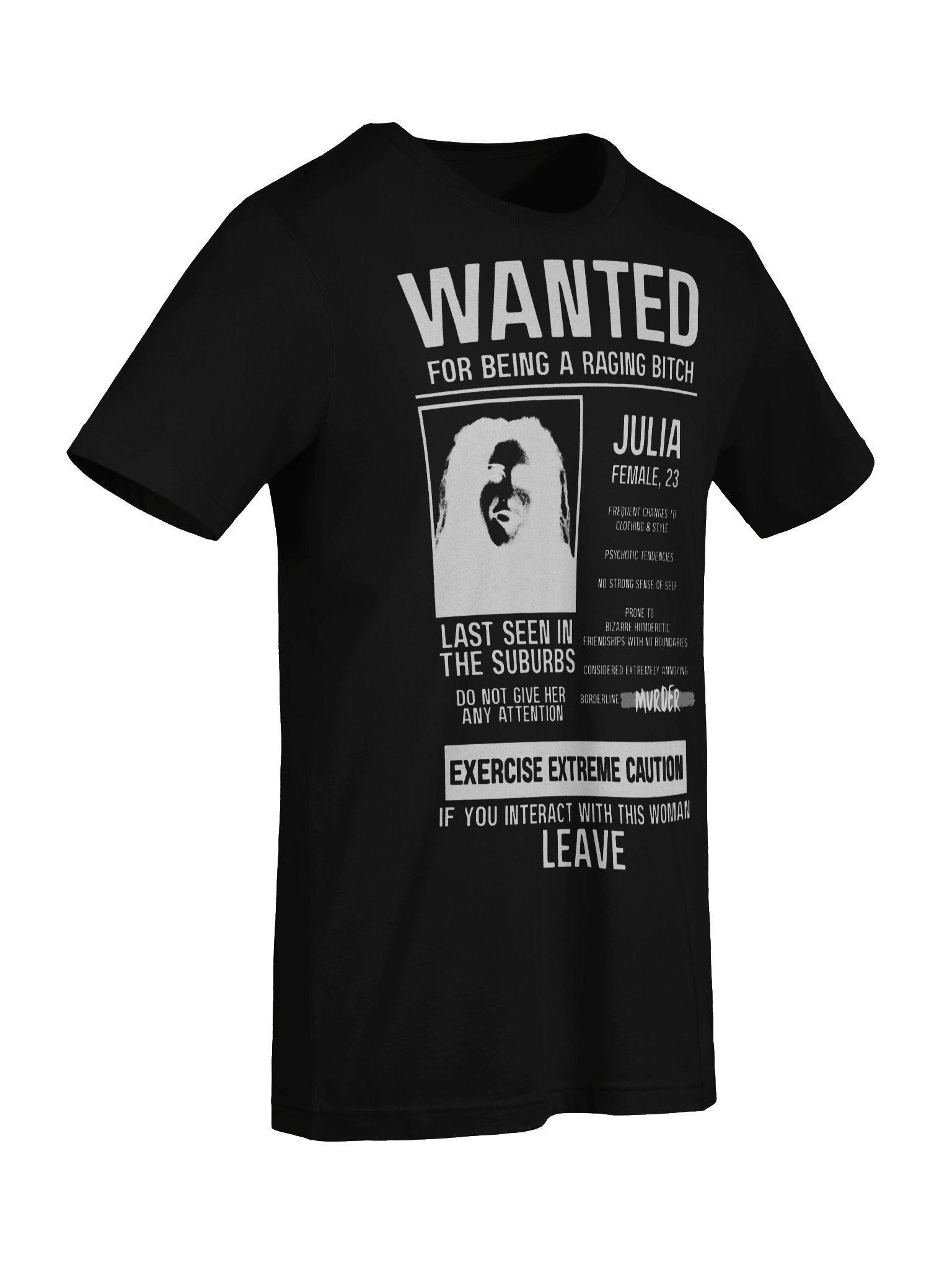 POSTMORTEM Wanted T-Shirt (Black) product image (7)