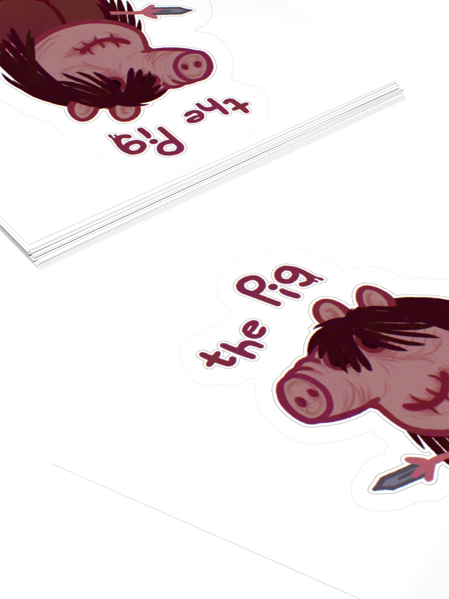 the (peppa?) pig || dead by daylight [STICKER] product image (4)