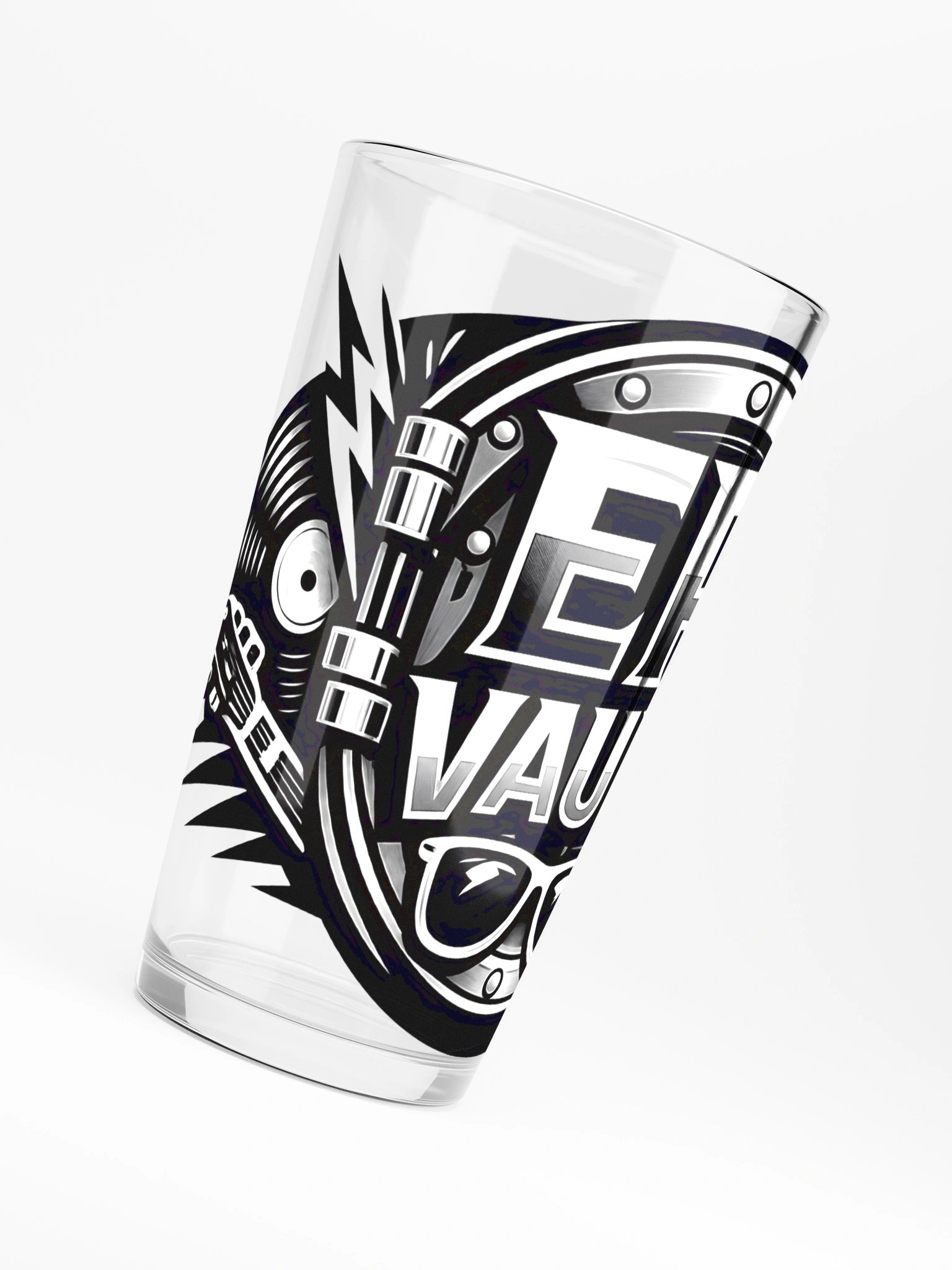 EP Vault Audio Emblem Shaker Pint Glass product image (6)