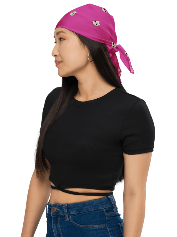 Skully Bandana (pink) product image (8)