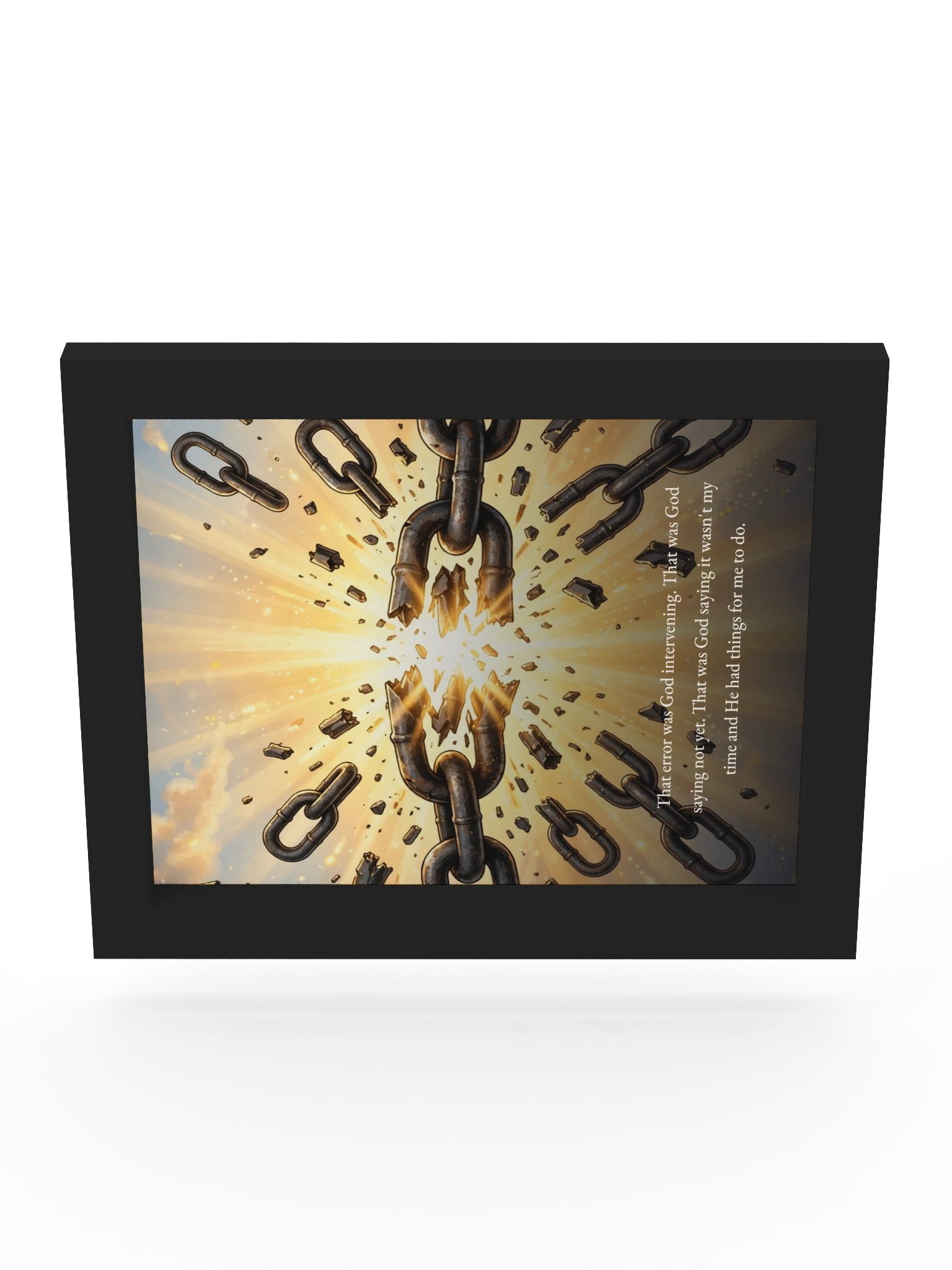 God Intervening Framed Wall Art product image (10)