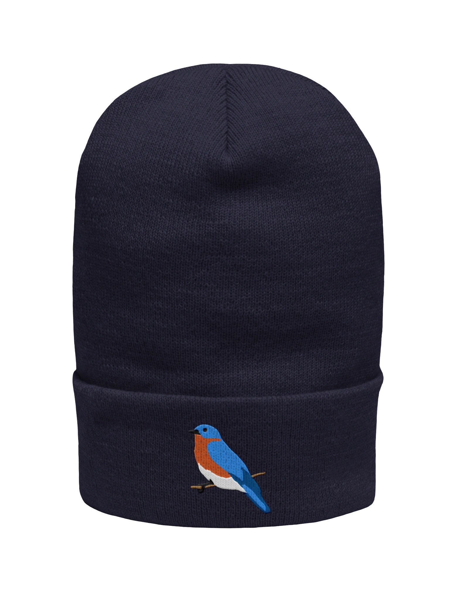 Eastern Bluebird Embroidered Beanie | Winter Bird Hat | Bird Lover Gift product image (11)