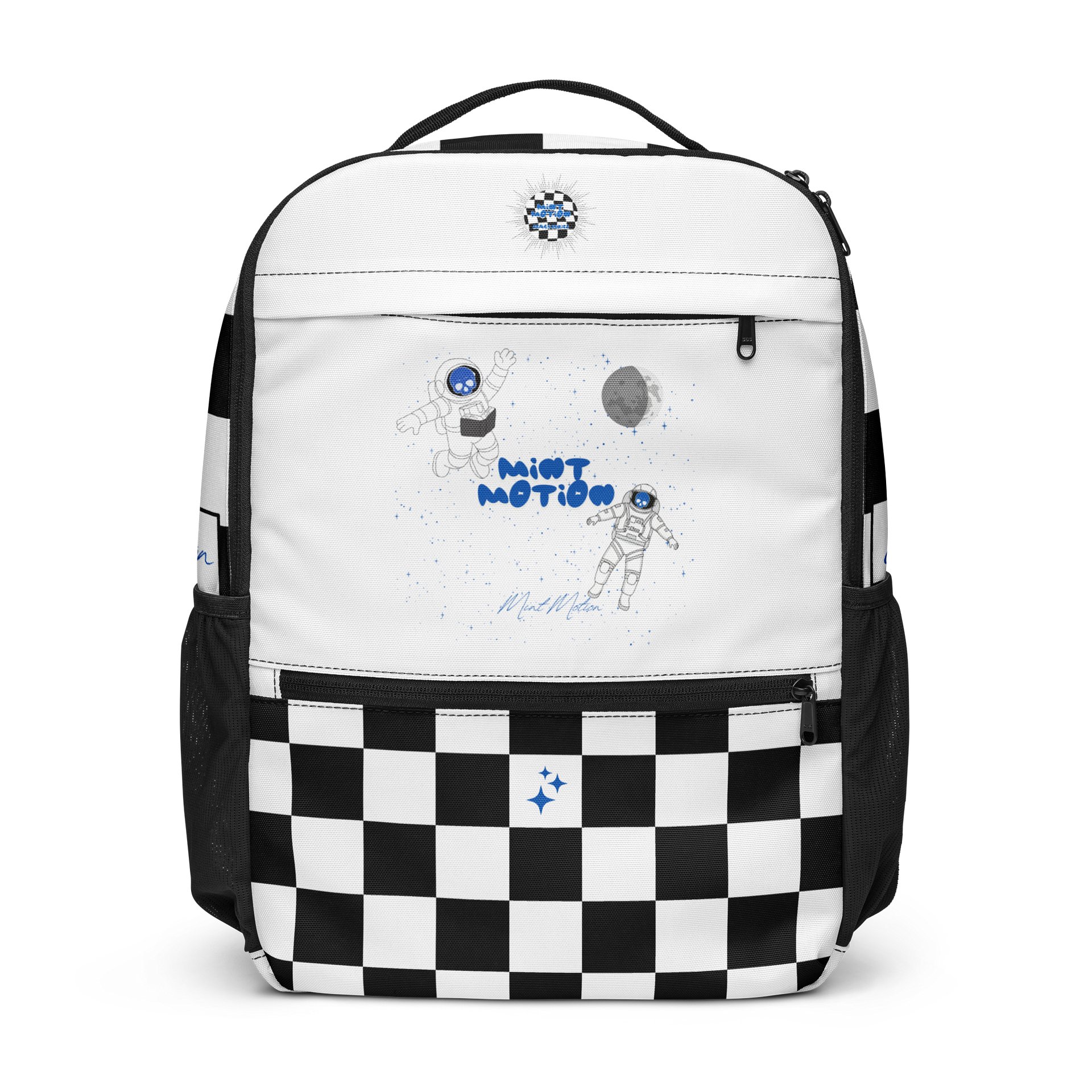 Mint Motion Space Series All-Over Print Backpack product image (1)