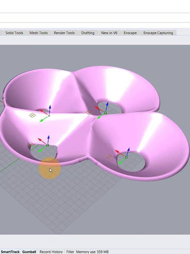 Voronoi Cells Manipulation Grasshopper Rhino Files Download product image (1)