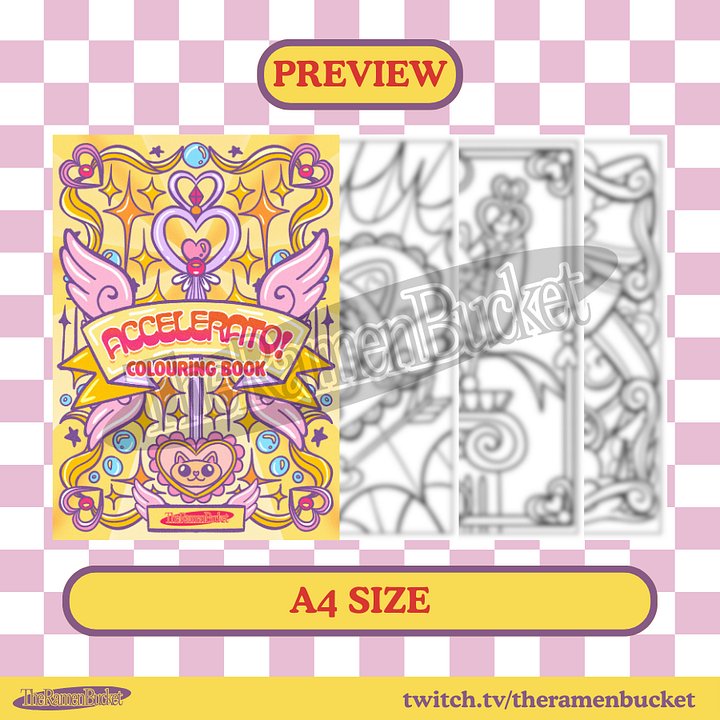 'ACCELERATO!' Colouring Book - A4 product image (2)