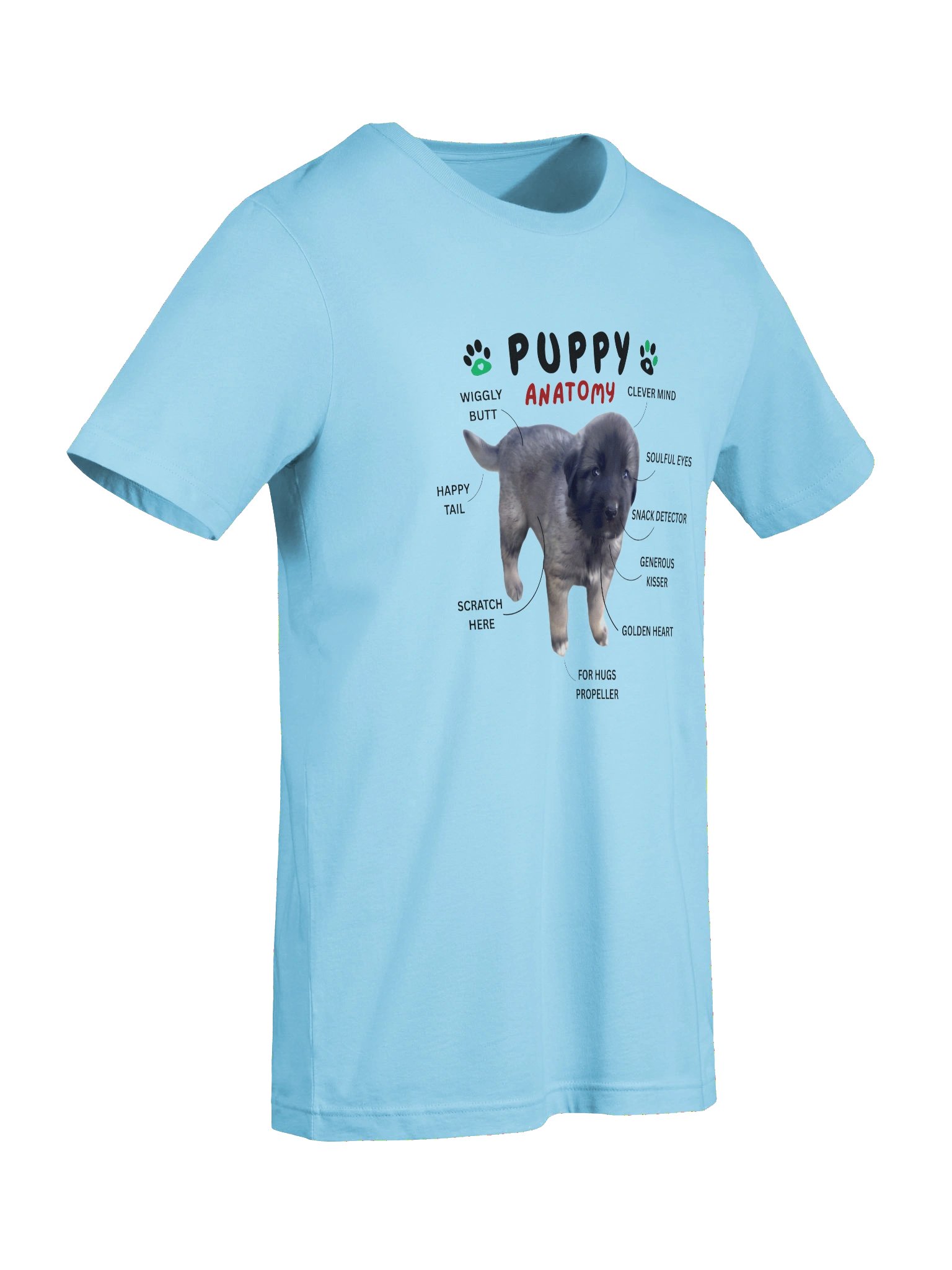 Puppy Anatomy T-Shirt | Dog Lover Humour product image (9)