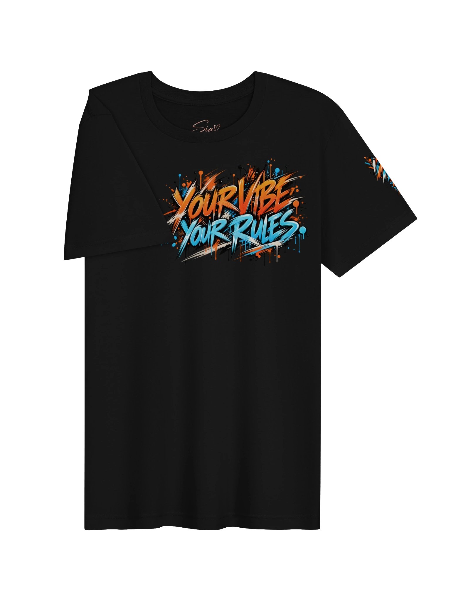 Your Vibe. Your Rules. – Urban Graffiti Tee product image (4)
