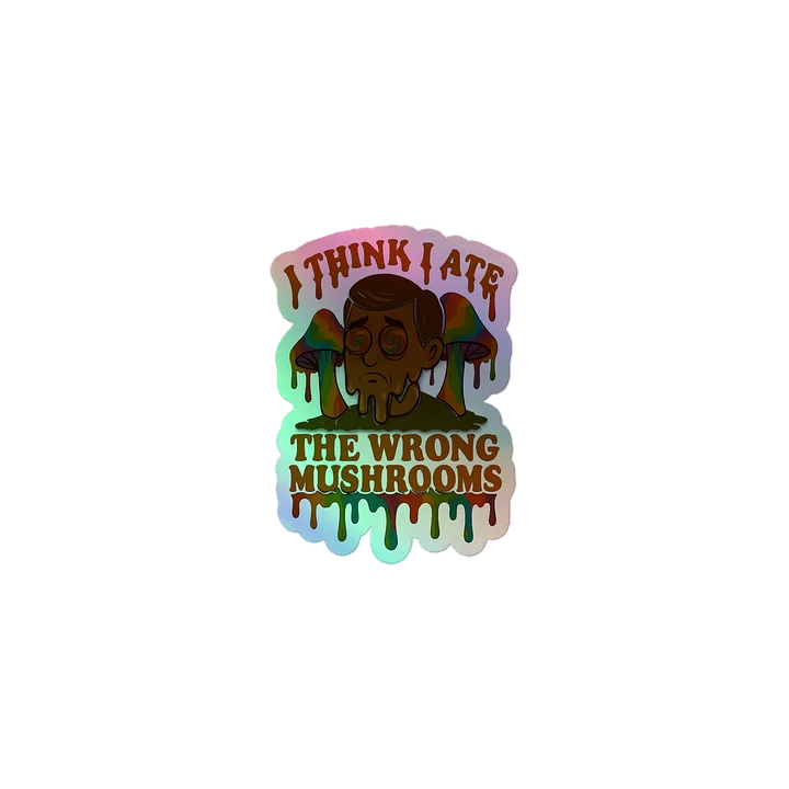 Psychedelic Mushroom Meltdown Sticker Sheet product image (1)