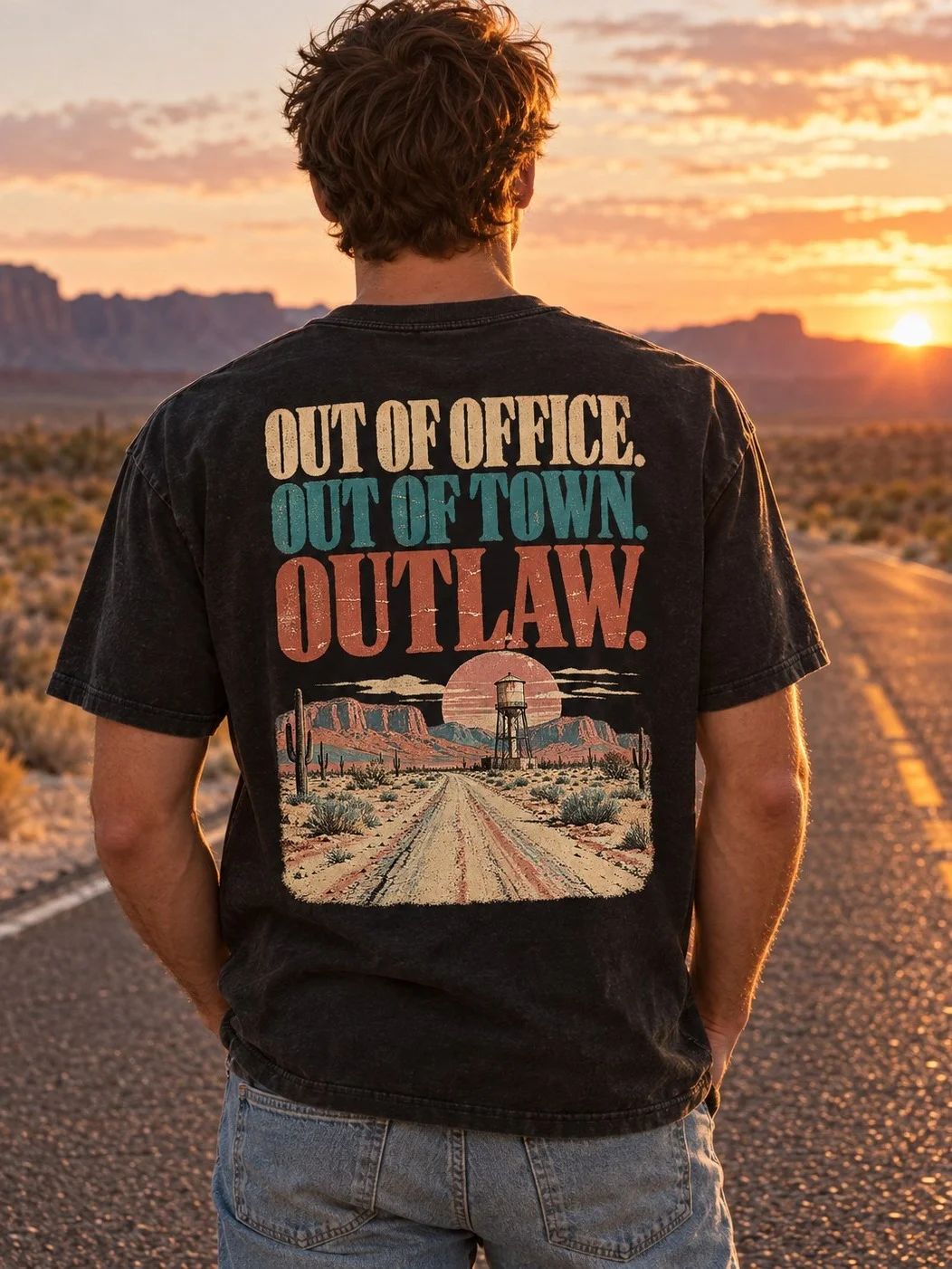 Out of Office. Out of Town. Outlaw. Tee
