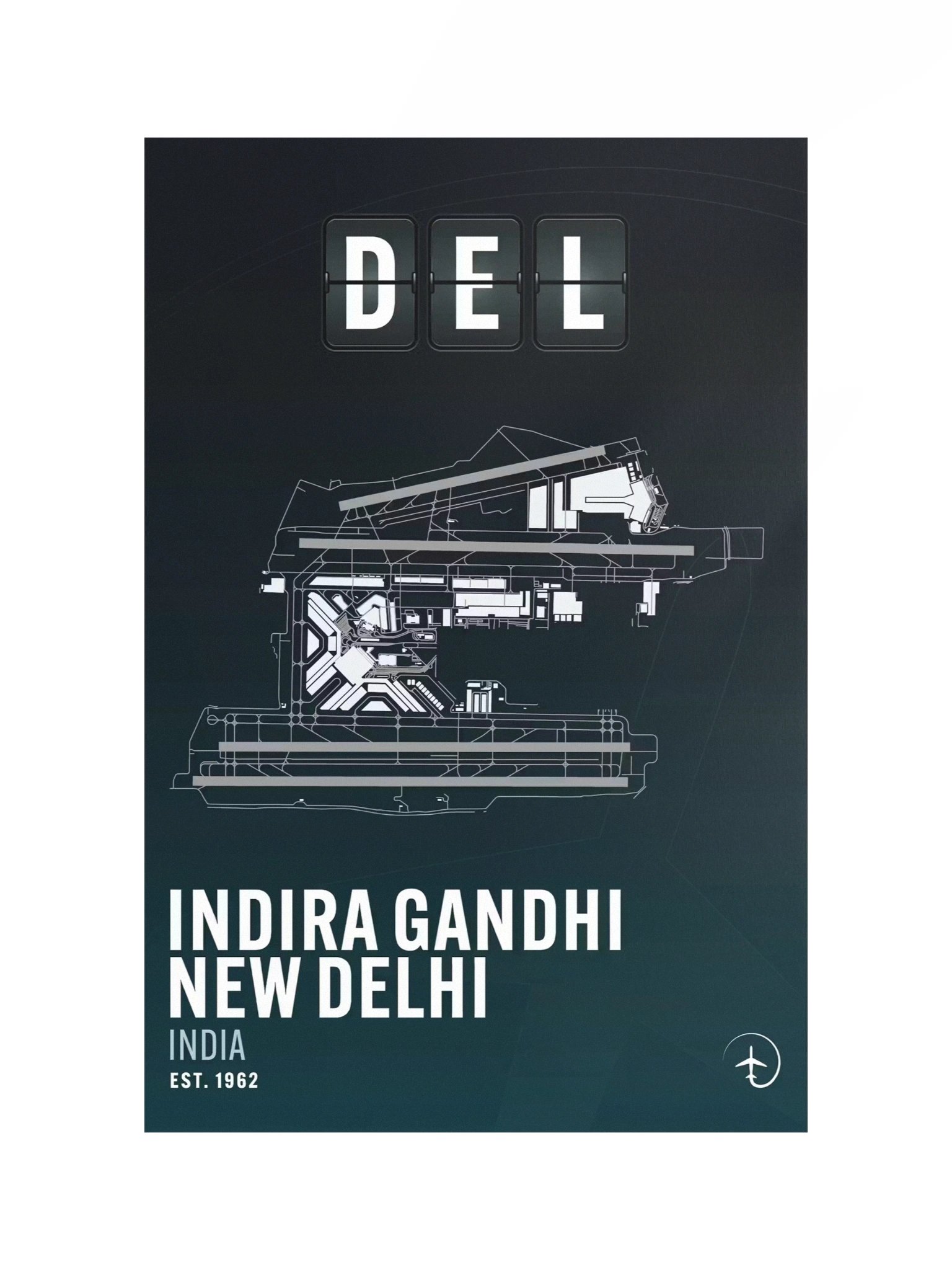 Delhi DEL Poster product image (1)