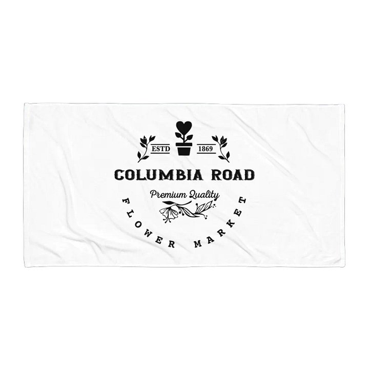 Columbia Road Market Bath Towel product image (1)