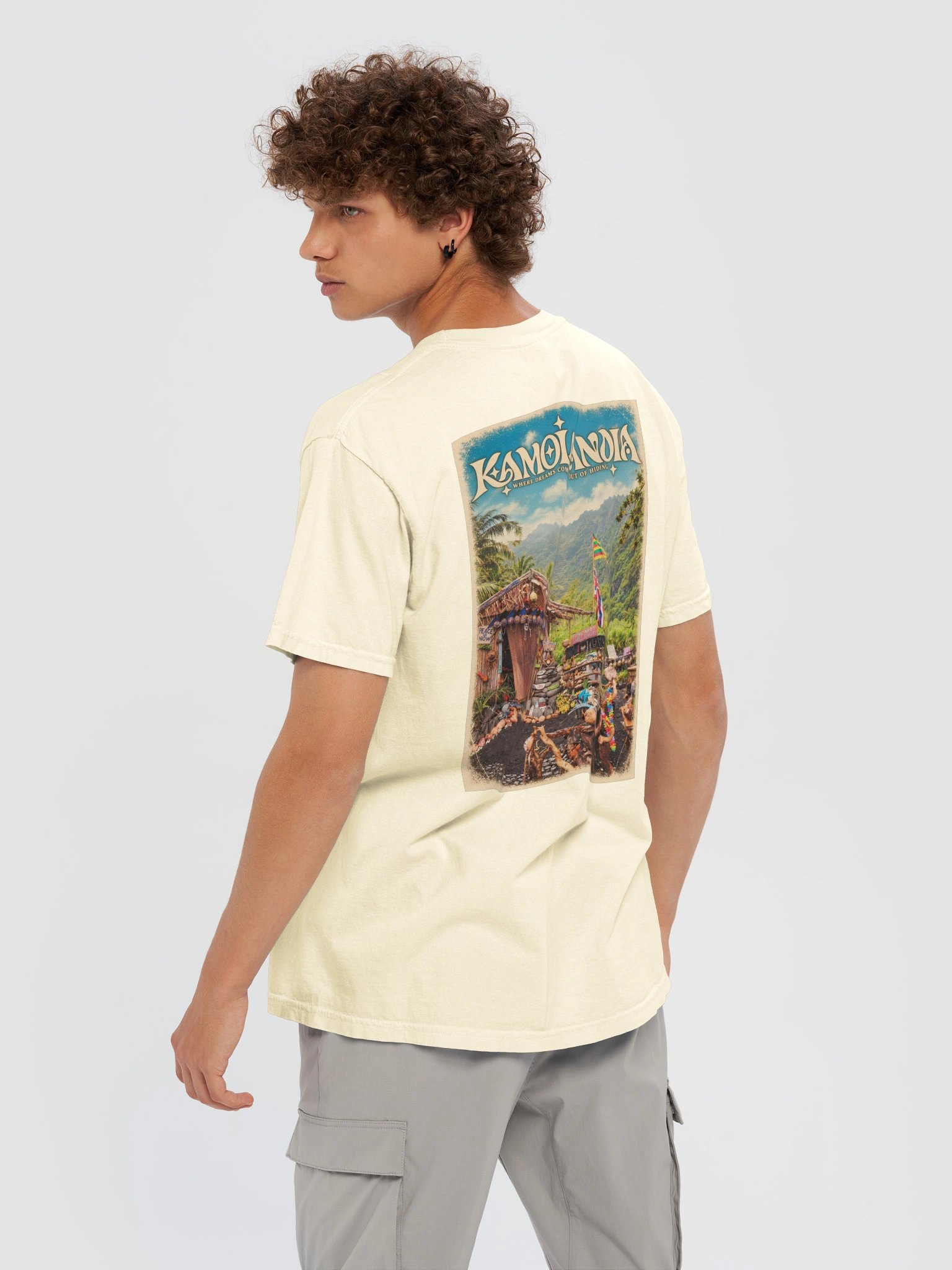 Dream Shack — Men's Back Print Tee product image (91)