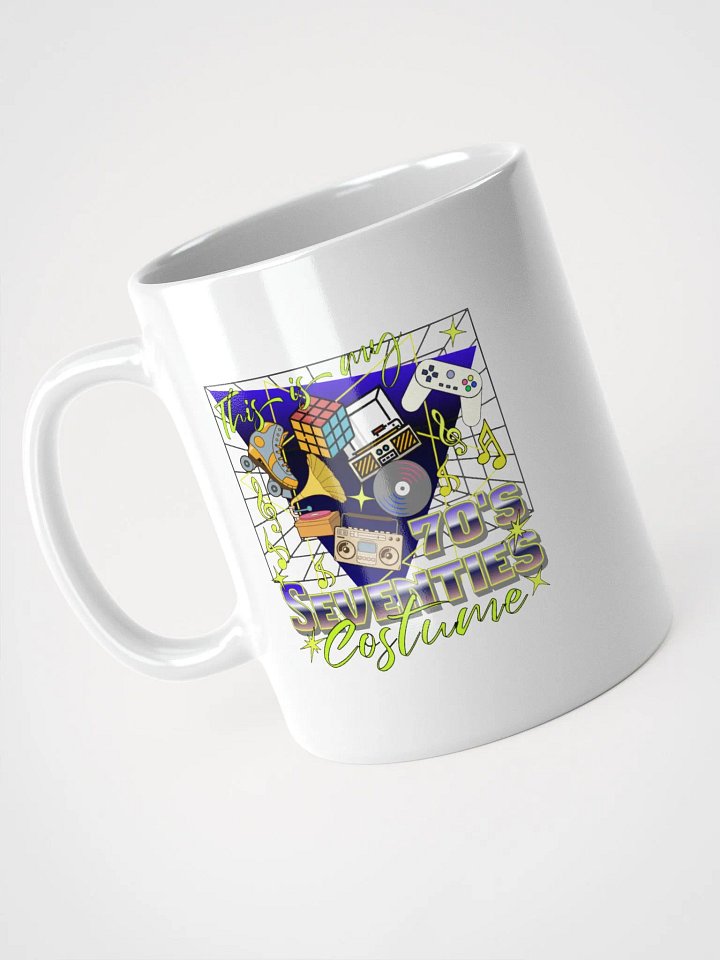 This Is My 70s Costume Nostalgia White Glossy Mug product image (2)
