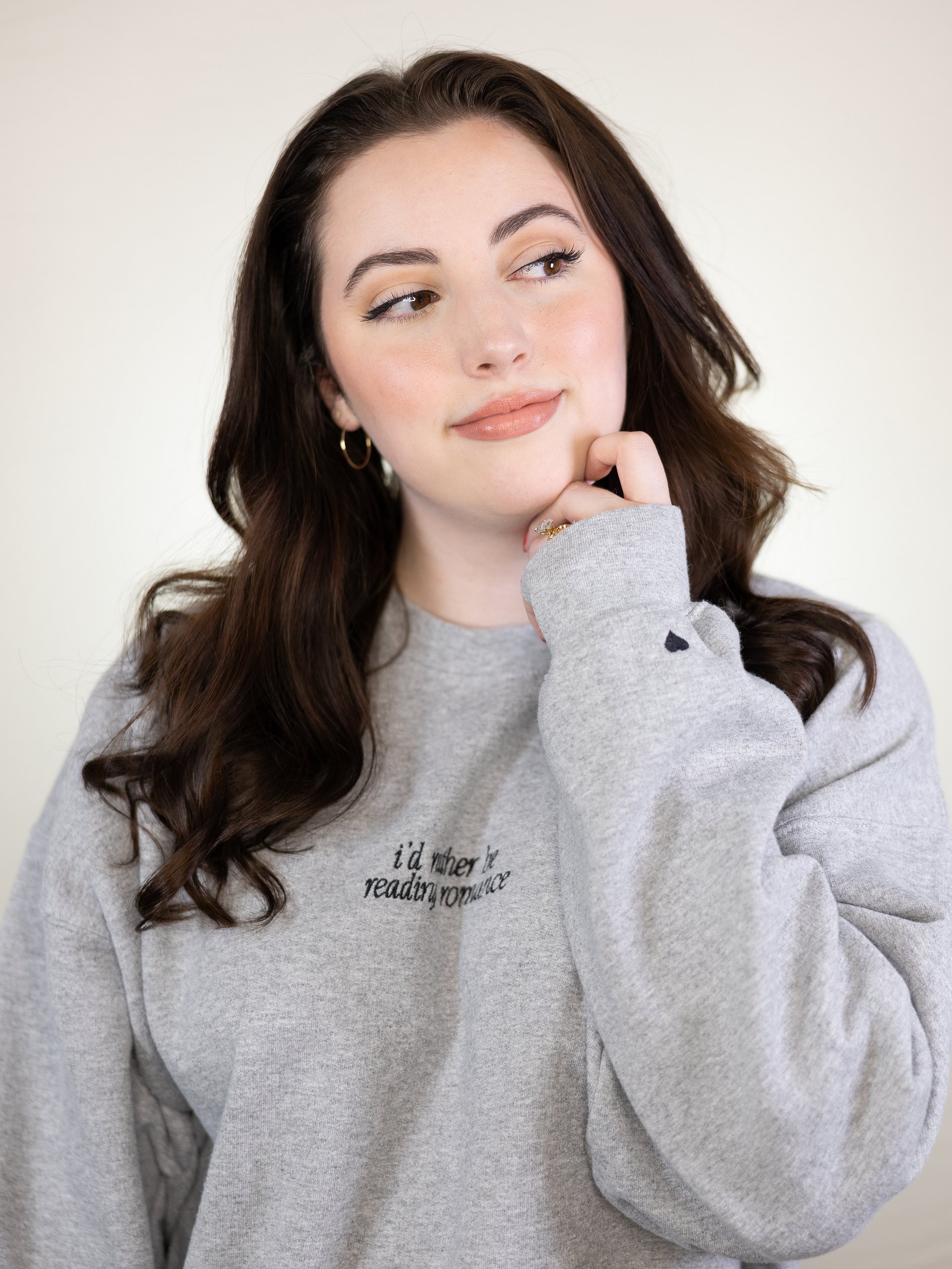 I'd Rather Be Embroidered Sweatshirt product image (2)