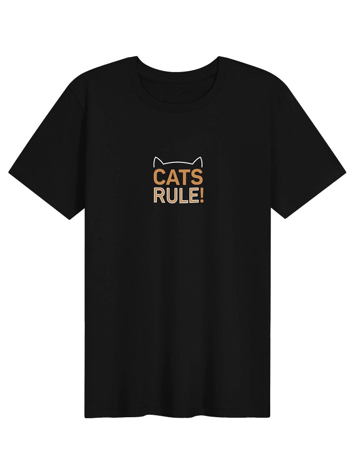 Cats Rule Tee – Bella+Canvas product image (1)