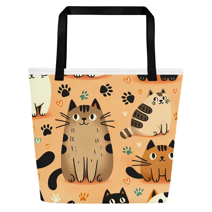 Cat Tote Bag product image (1)
